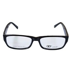 GIANNI PO WOMEN'S EYEGLASSES GP 2616 55-16 140 SOLID BLACK NWT DEMO LENSES